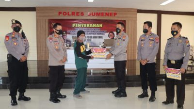 Polres Sumenep Bagikan BTPKLWN Ke 2000 Penerima Manfaat, Berikut Acaranya