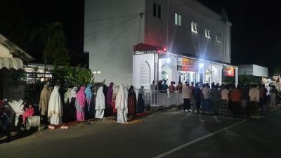 Jamin Keamanan Pelaksanaan Sholat Tarawih, Polres Sumenep Turunkan 241 Personel