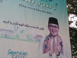 Beredar Banner Ucapan Selamat Hari Raya Idul Fitri Pemkab Pamekasan Tanpa Wabup, Masyarakat: Aneh