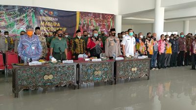 Tindak Lanjuti Arahan Menkopolhukam, Polres Sumenep Deklarasikan Madura Produktif Tanpa Narkoba