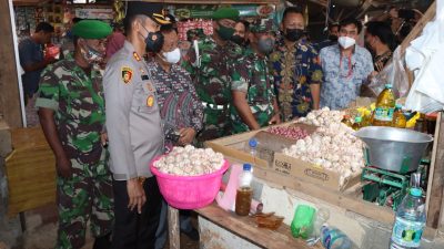 Pasca Presiden Kembali Membuka Ekspor Minyak Goreng, Kapolres dan Dandim 0827 Lakukan Pengecekan Stabilitas Harga Migor di Sumenep