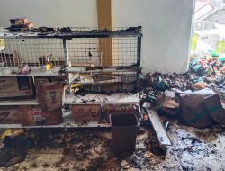 Sebuah Swalayan Di Sumenep Diamuk Si Jago Merah, Berikut Kronologisnya