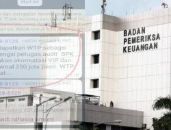 Mengejutkan, Untuk Dapatkan Status WTP Dari BPK Cukup Sediakan Akomodasi VIP dan Amplop Berisi Uang?