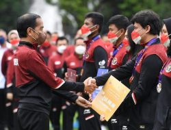 Presiden Jokowi Beri Bonus SEA Games 2022 Lebih Dari Rp. 160 Miliar Bagi Para Atlet Indonesia