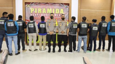 Perkuat Sinergitas, Kapolres Sumenep Ngopi Bareng Media (Piramida)