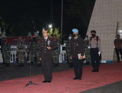 Kapolres Sumenep Pimpin Apel Kehormatan dan Renungan Suci HUT RI Ke-77