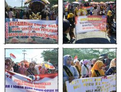 Karnaval HUT RI ke-77 Kecamatan Guluk-Guluk Dilombakan, Peserta Capai 93 Regu