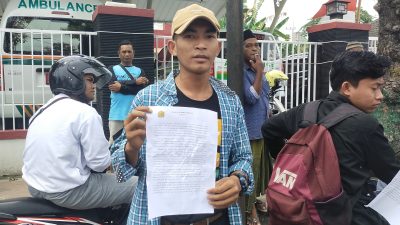 Aksi Tolak Rokok Ilegal Menggema di Pemkab Sumenep, Massa Aksi Minta Bupati Bubarkan Tim Gabungan Bentukan Pemkab