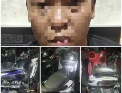 Pelaku Curanmor Asal Pragaan Ditangkap di Jember, Polres Sumenep Berhasil Amankan Empat Sepeda Motor