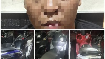 Pelaku Curanmor Asal Pragaan Ditangkap di Jember, Polres Sumenep Berhasil Amankan Empat Sepeda Motor