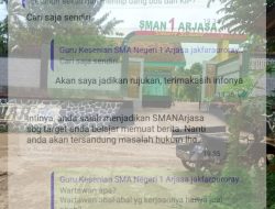 Tak Terima Kepseknya Diberitakan Jarang Ngantor, Oknum Guru PNS di SMAN 1 Arjasa Ancam Wartawan