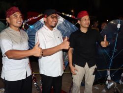 Pantai Lombang Jadi Saksi Indahnya Festival Layang-Layang LED Yang Digelar Pemkab Sumenep