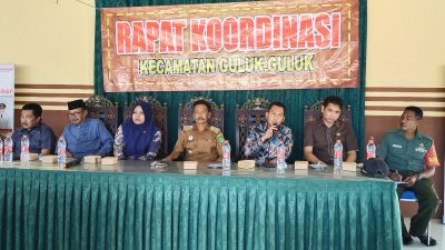 Hadir di Acara Rapat Koordinasi Kecamatan Guluk-Guluk, Berikut Tiga Pesan Penting Irwan Hayat Anggota DPRD Sumenep