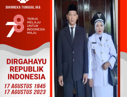 Sebagai Simbol Partisipasi, Kades Rombiya Timur Himbau Masyarakatnya Pasang Bendera Jelang Hari Upacara Bendera 17 Agustus