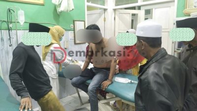 Pria di Kecamatan Ganding Terluka Akibat Dibacok Lelaki Diduga Satpam