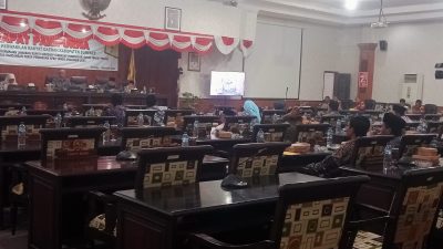 DPRD Kabupaten Sumenep Menggelar Rapat Paripurna Rancangan Perda Perubahan APBD 2023