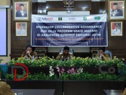 Pemkab Sumenep Gelar Workshop Collaborative Governance, Achmad Fauzi Wongsojudo Sebut Tiga Desa Jadi Pengembangan Percontohan Bumdes