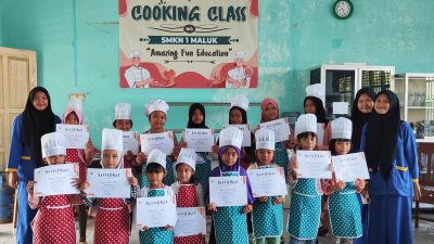 Fun Cooking Class dan Edu Wisata Bersama SMKN 1 MALUK