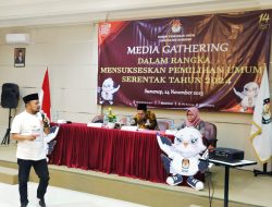 Media Gathering Kembali Digelar KPU Kabupaten Sumenep, Rafiqi: Media Siap Sukseskan Pemilu 2024