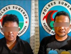 Dua Warga Kelurahan Kepanjin Diamankan Polres Sumenep, Ternyata Ini yang Dilakukan