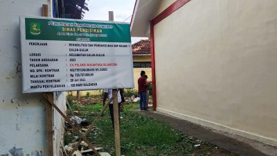 Breaking News: Proyek Senilai Ratusan Juta Rupiah di SMP Negeri 1 Guluk-Guluk Diperiksa BPK