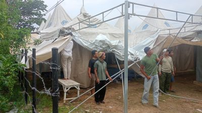 Pasca Diberitakan, TPS Pasar Kolpajung Pamekasan Langsung Diperbaiki