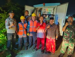 Forkopimcam Guluk-Guluk Hadir di Tengah-tengah Masyarakat, Blokir Jalan dan Lampu Padam Berhasil Diselesaikan