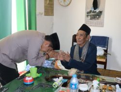 Silaturrahmi ke Ponpes Annuqayah Guluk-Guluk, Kapolres Sumenep Serukan Pemilu 2024 Damai