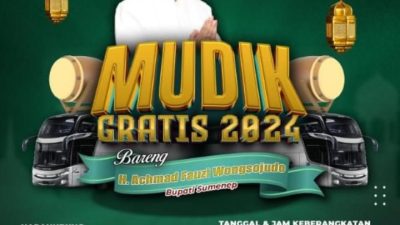 Mudik Gratis 2024, Bupati Sumenep Siapkan 7 Armada Bus, Catat Tanggal Keberangkatannya