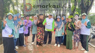 Peringati Hari Bumi se-Dunia DLH Kabupaten Sumenep Gandeng Anak-anak Teater Kampanyekan Lingkungan Bersih