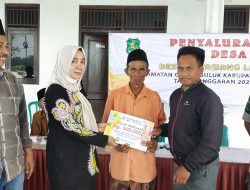 Menjelang Idul Fitri 1445 Hijriyah, Pemdes Ketawang Laok Salurkan BLT DD Tahap Pertama