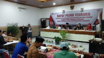 KPU Sampang Gelar Rapat Pleno Terbuka Penetapan Perolehan Kursi Calon Anggota DPRD Terpilih
