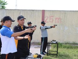 Polres Sumenep Gelar Latihan Menembak bersama CJS