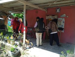 Didampingi Kades Murtajih, DPRKP, Dinsos dan BAZNAS Pamekasan Survei Rumah Ummi Kalsum