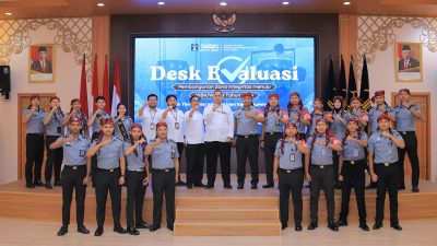 Tampil dalam Kegiatan Desk Evaluasi, Karutan Sumenep Komitmen Tingkatkan Kualitas Pelayanan dan Integritas