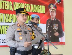 Pimpin Upacara Sertijab Lima Kapolsek, Berikut Pesan Kapolres Sumenep Pada Anggota