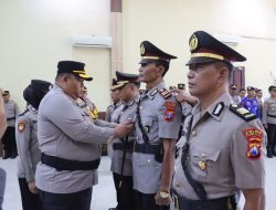 AKBP Jazuli Dani Iriawan Pimpin Sertijab Dua Pejabat Utama Polres Pamekasan