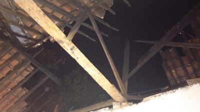 Breaking News: Ditinggal Kerja, Sebuah Rumah Terbakar di Desa Guluk-Guluk