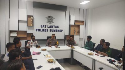 Tekan Kecelakaan Bus Pariwisata, Satlantas Polres Sumenep dan Dishub Gelar Rakor Bersama PO Bus