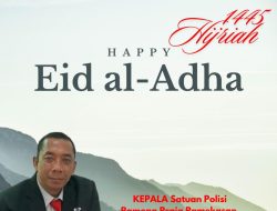 Kepala Satpol PP Kabupaten Pamekasan Mengucapkan Selamat Hari Raya Idul Adha 1445 Hijriyah/2024 Masehi