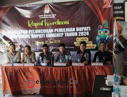 Gelar Rapat Koordinasi Jelang Pilkada, KPU Kabupaten Sumenep Berjanji Akan Bersinergi dengan Media