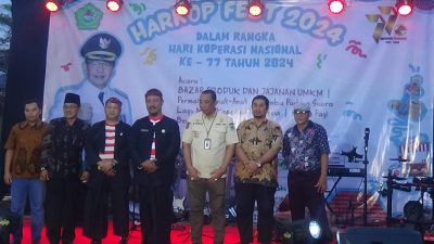 Sambut Hari Koperasi Nasional, Diskop UKM dan Naker Kabupaten Pamekasan Gelar Harkop Fes