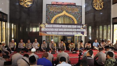 Melalui Peringatan Tahun Baru Islam 1446 H Kapolres Sumenep Ingatkan Personil Untuk Tingkatan Iman Dan Takwa