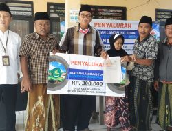 109 KPM Terima BLT DD Triwulan Ke-3, Kades Guluk-Guluk: Semoga Dapat Meringankan Beban Ekonomi Masyarakat