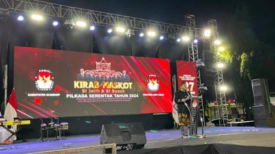 Ajak Masyarakat Sukseskan Pilkada Serentak 2024, KPU Sumenep Gelar Kirab Maskot Si Jalih dan Si Busok