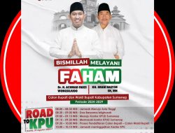 Pasangan Calon FAHAM Daftar Hari ini, Berikut Road To KPU nya
