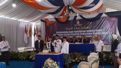 Hari ini KPU Gelar Penetapan Nomor Urut Pasangan Calon Bupati dan Wakil Bupati Sumenep 2024