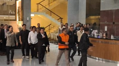 Sekjen PDIP Hasto Kristiyanto Diborgol KPK