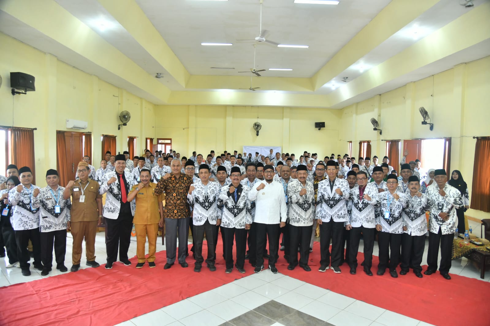 Hadir di Acara Konkab PGRI Sumenep, Achmad Fauzi Wongsojudo: Saya Bisa Jadi Bupati Berkat Jasa Guru