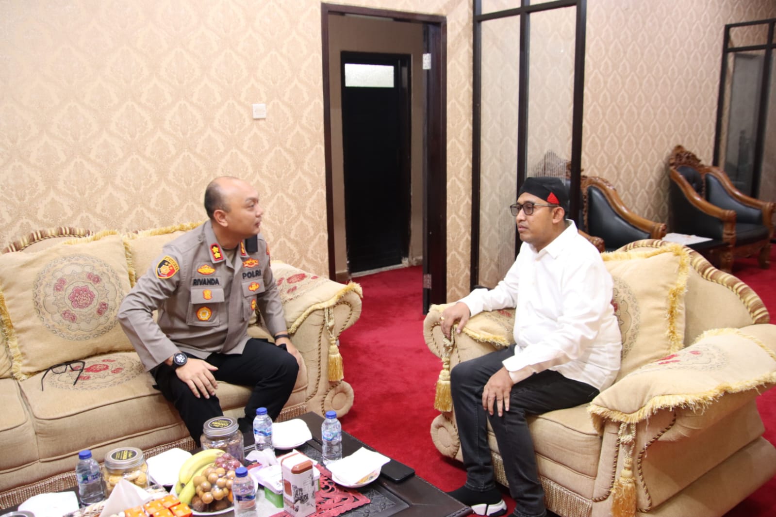 Pererat Sinergitas, Kapolres dan Bupati Sumenep Gelar Silaturahmi